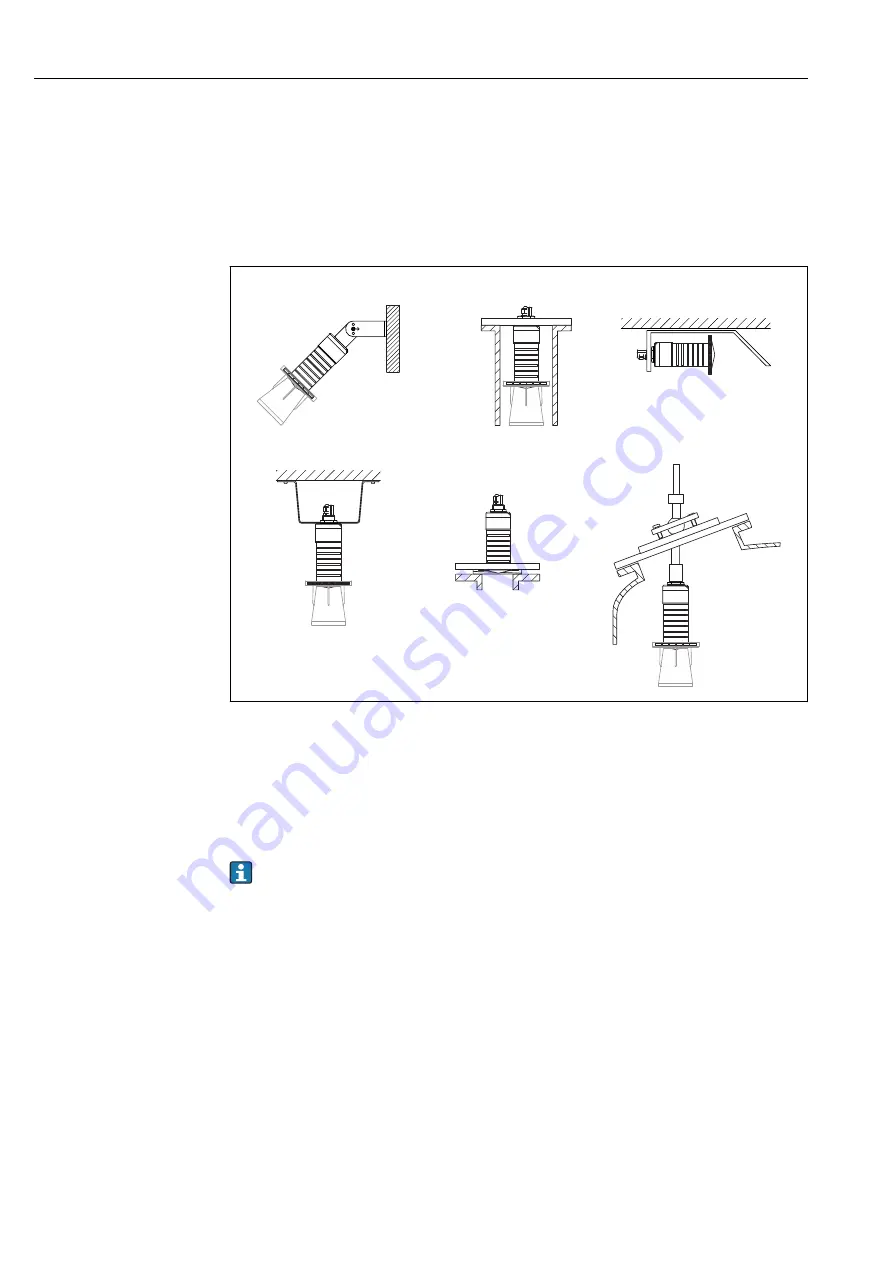 Endress+Hauser Micropilot FMR20 Operating Instructions Manual Download Page 14