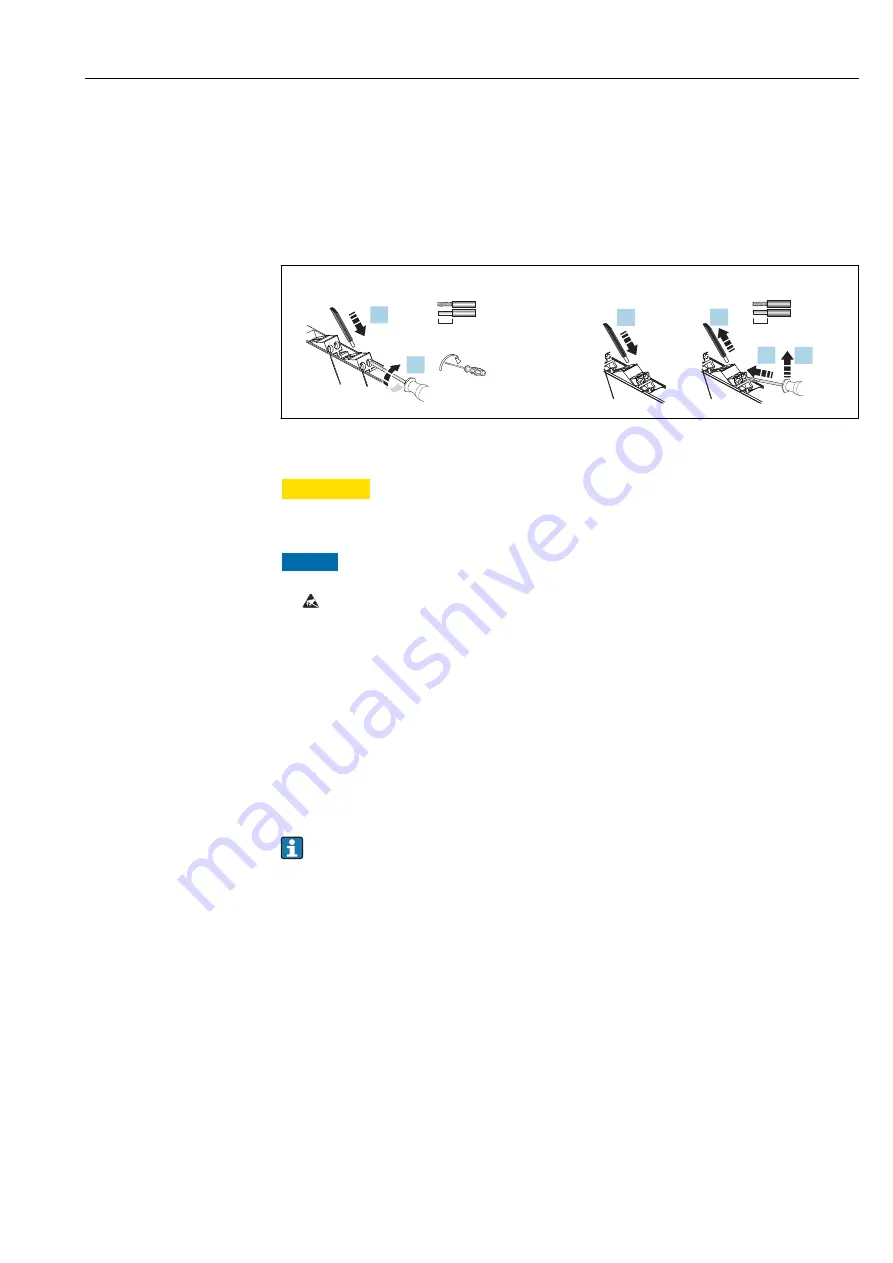 Endress+Hauser RLN42 Operating Instructions Manual Download Page 11