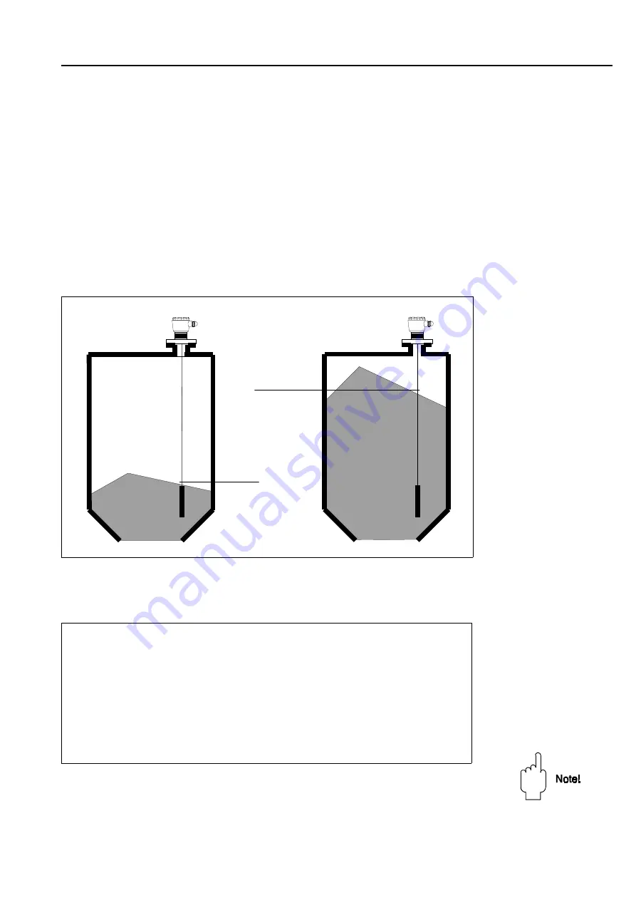 Endress+Hauser silometer FMC 671 Z Operating Instruction Download Page 25