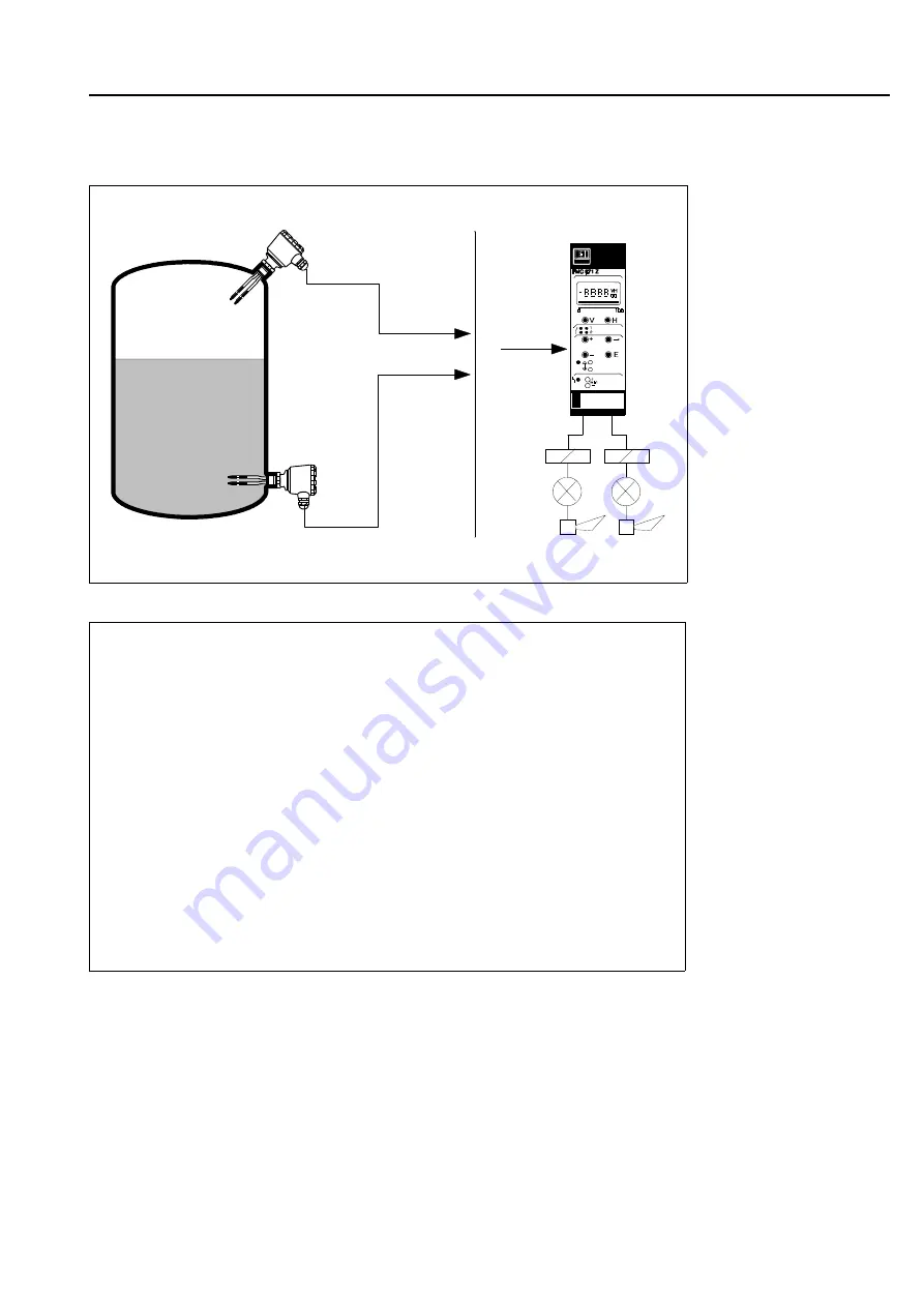 Endress+Hauser silometer FMC 671 Z Operating Instruction Download Page 47