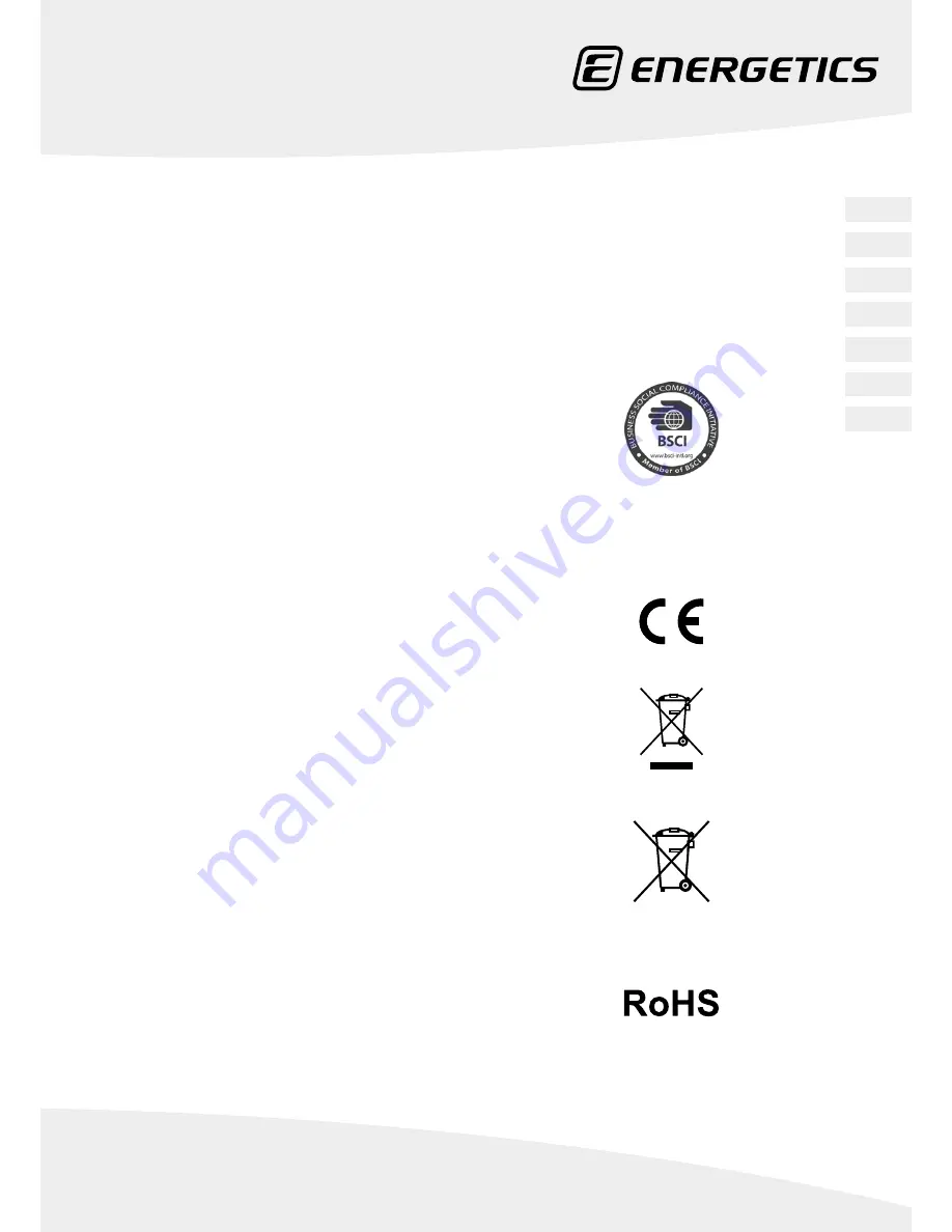 Energetics XT 420p Assembly Manual Download Page 11