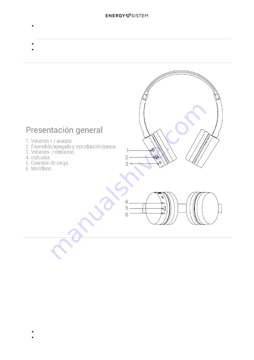 ENERGY SISTEM BT1 Bluetooth User Manual Download Page 5