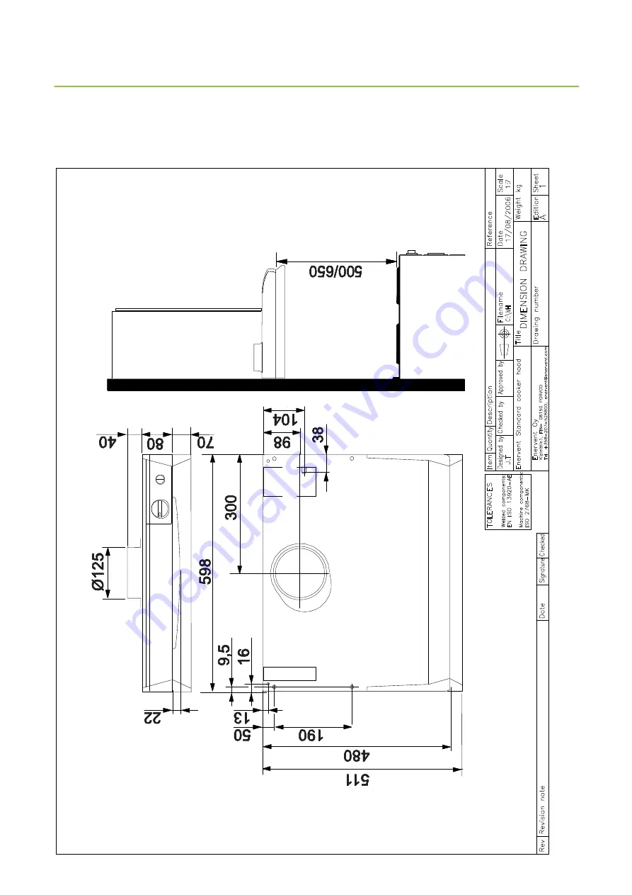 enervent K240130201 Installation And User Instructions Manual Download Page 62