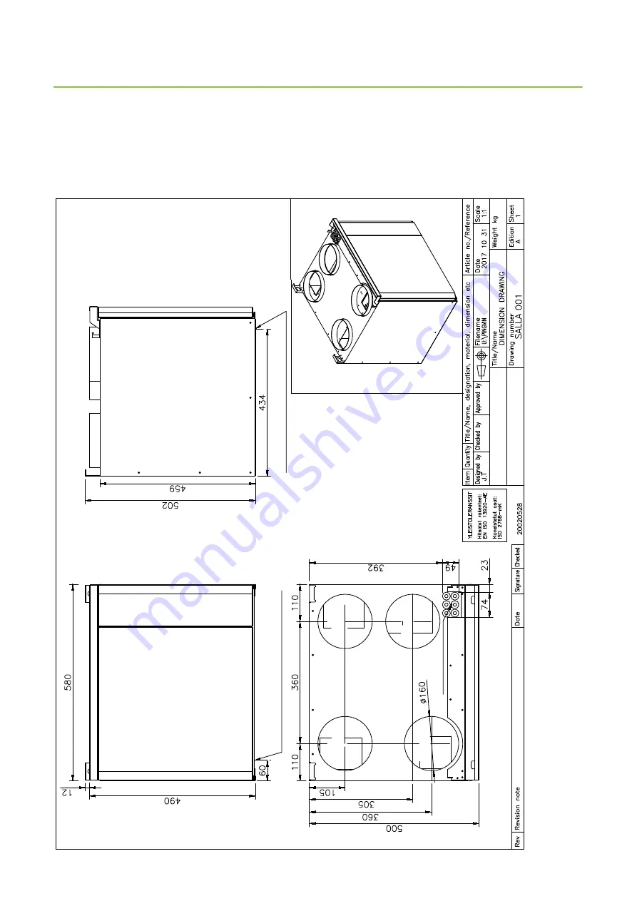 enervent Salla eAir Installation Instructions Manual Download Page 194