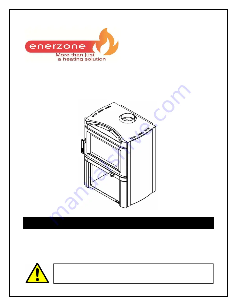 Enerzone EB00027 Installation And Operation Manual Download Page 1