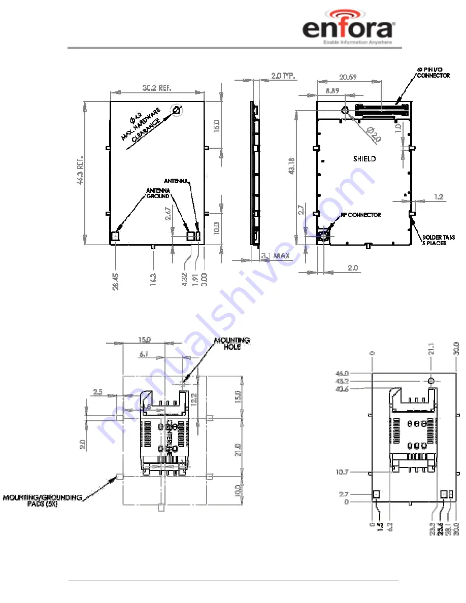 Enfora Enabler II-E Manual Download Page 8