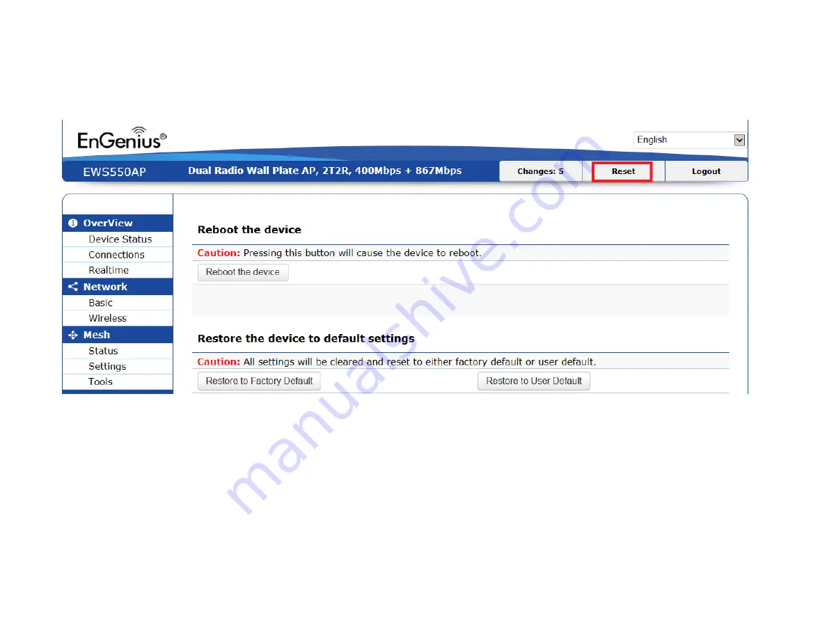 EnGenius EWS550AP User Manual Download Page 86