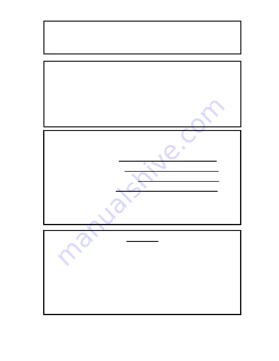 England's Stove Works 15-W03 Installation & Operation Manual Download Page 2