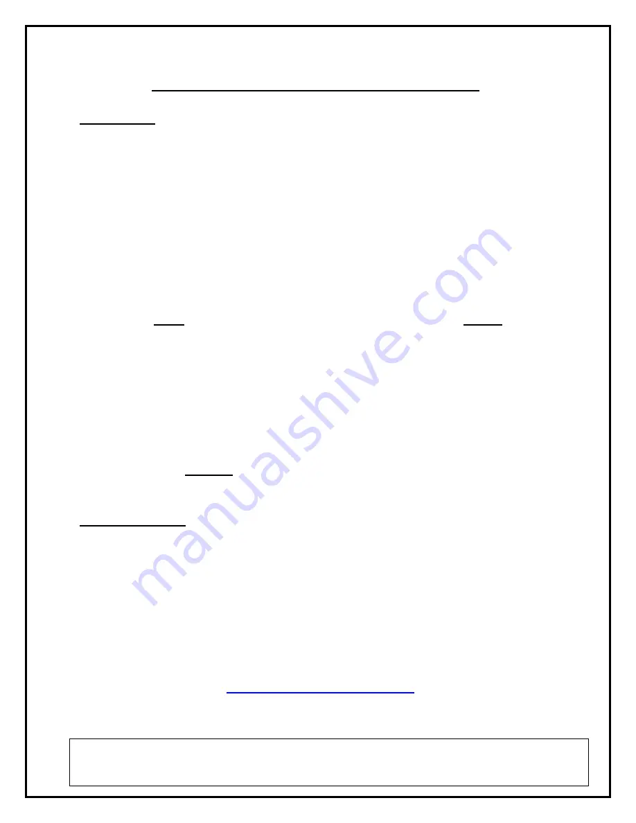 England’s Stove 27-C2000 Installation And Operation Manual Download Page 2