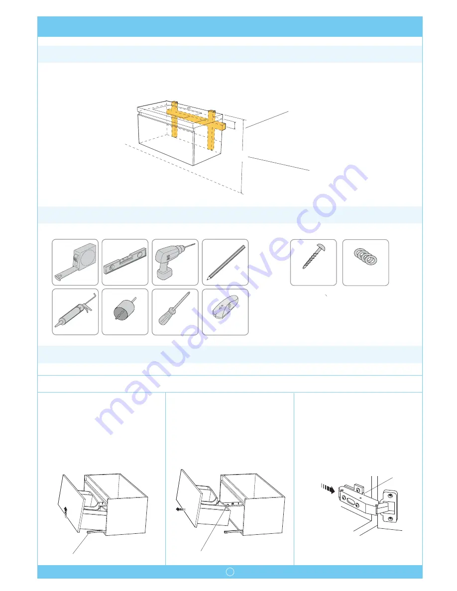 Englefield Valencia Single Drawer Vanity Скачать руководство пользователя страница 3