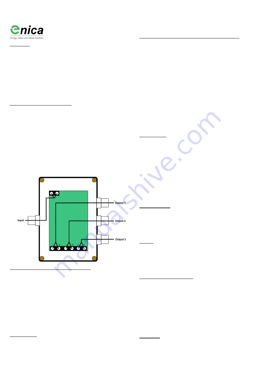 Enica Pulse-Splitter Скачать руководство пользователя страница 1