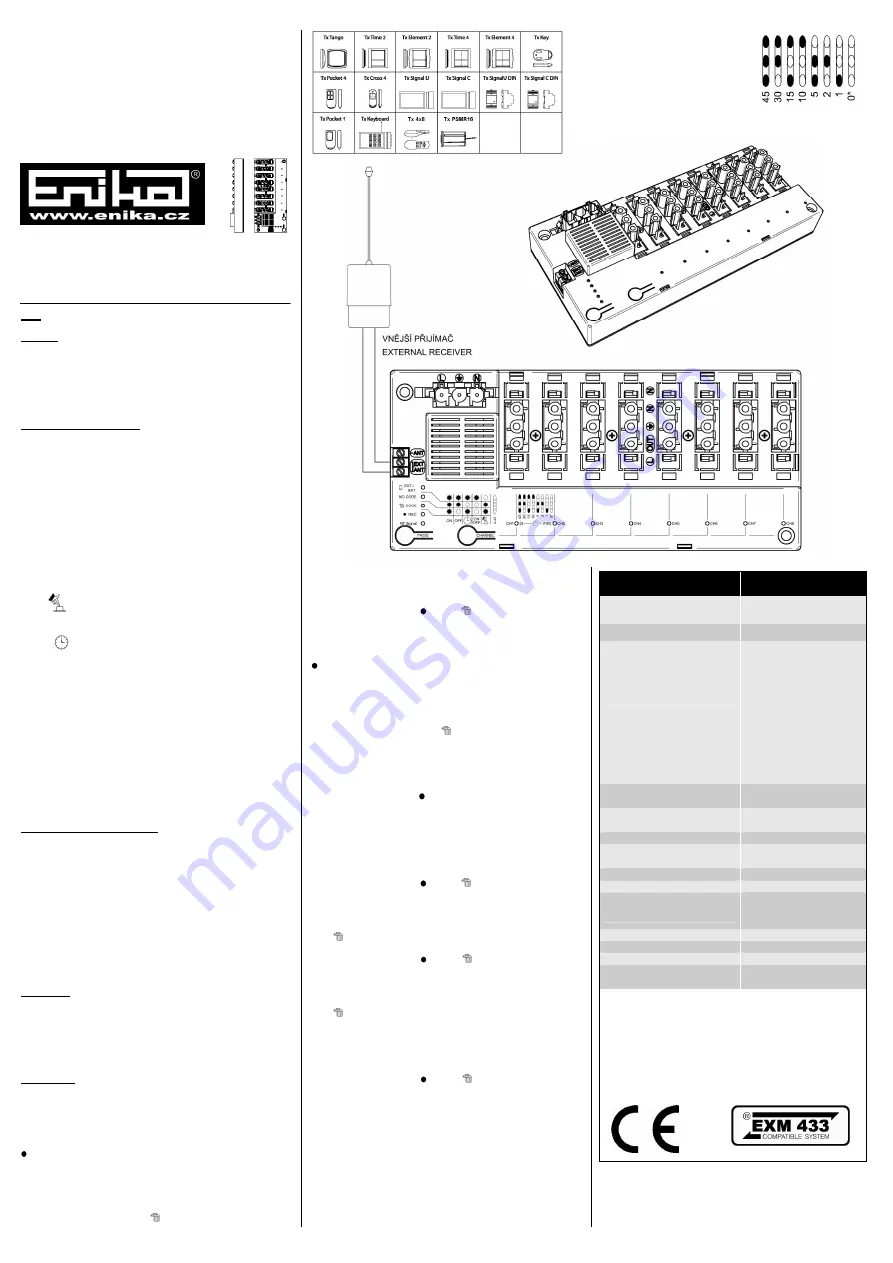 enika Rx8 E3 Скачать руководство пользователя страница 1