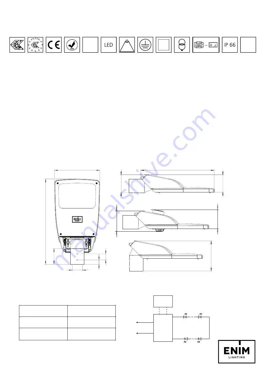 ENIM LIGHTING MPL Mounting Instruction Download Page 1