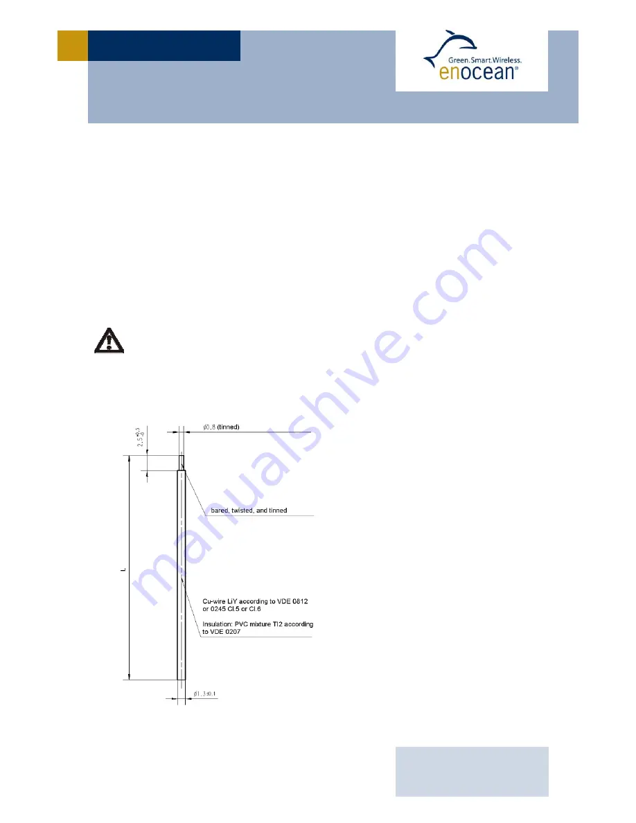 EnOcean STM110C User Manual Download Page 30