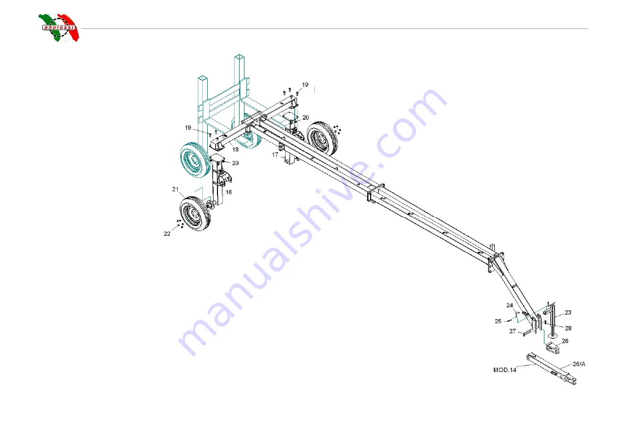 enorossi EASY RAKE 10 Скачать руководство пользователя страница 22