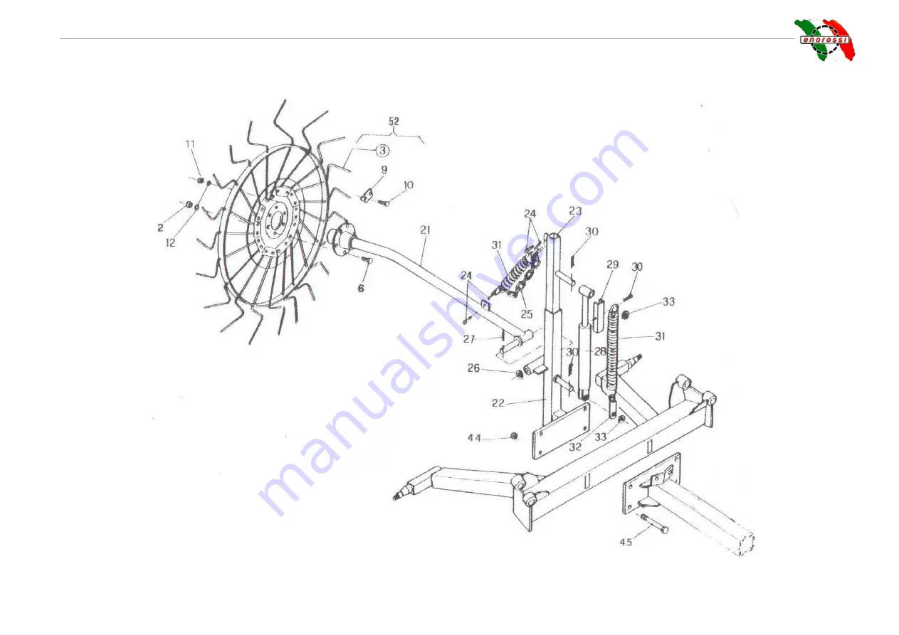 enorossi RAKE CADDY 10 User And Maintenance Manual Download Page 30