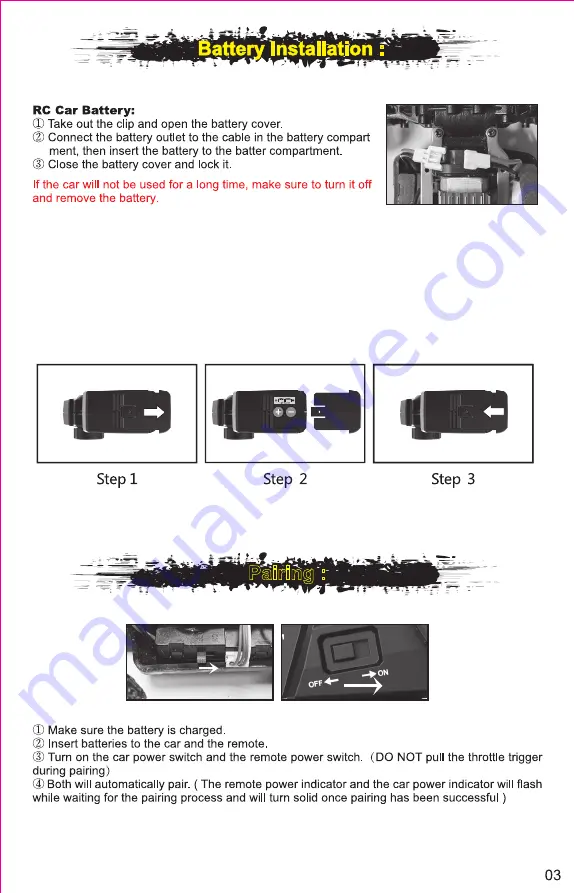 ENOZE 8600E Product Manual Download Page 4