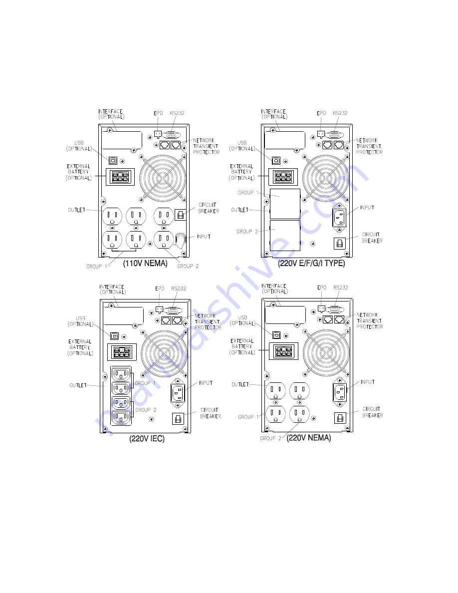 Enplus Evo UPS 1000VA User Manual Download Page 17