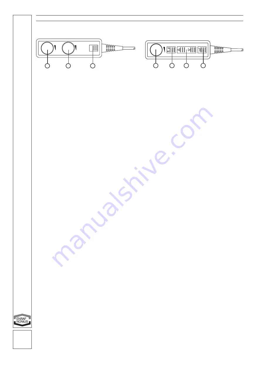 Enraf Nonius Endomed 581 ID Operating Instructions Manual Download Page 19