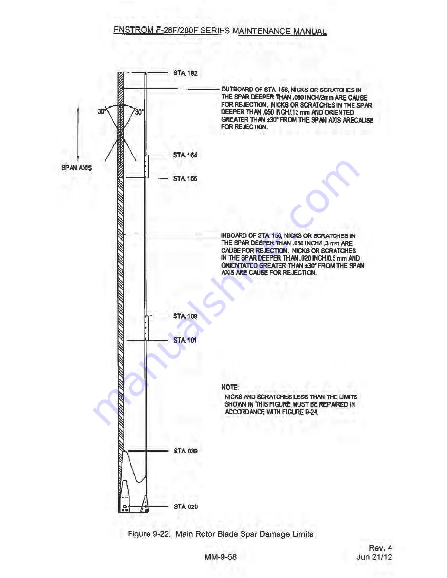 ENSTROM 280F Series Maintenance Manual Download Page 312