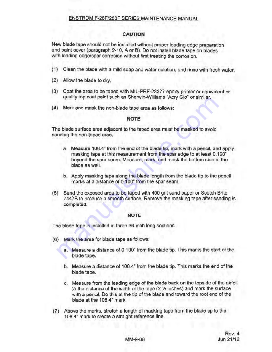 ENSTROM 280F Series Maintenance Manual Download Page 322