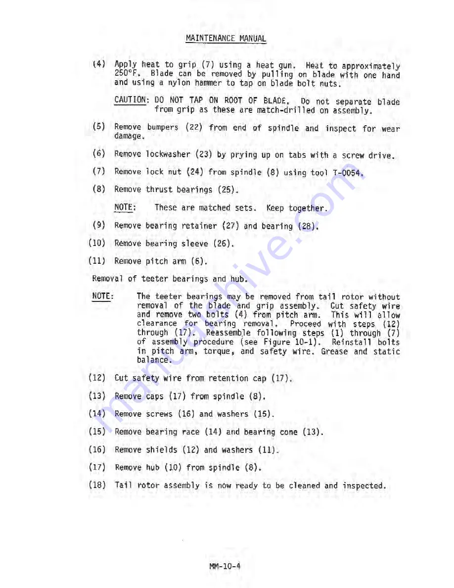 ENSTROM 280F Series Maintenance Manual Download Page 334