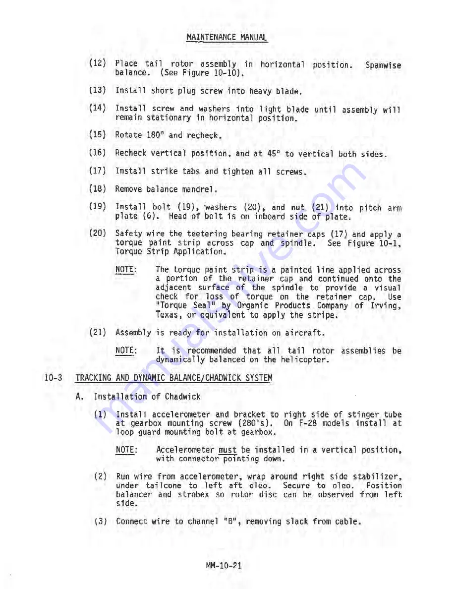 ENSTROM 280F Series Maintenance Manual Download Page 353