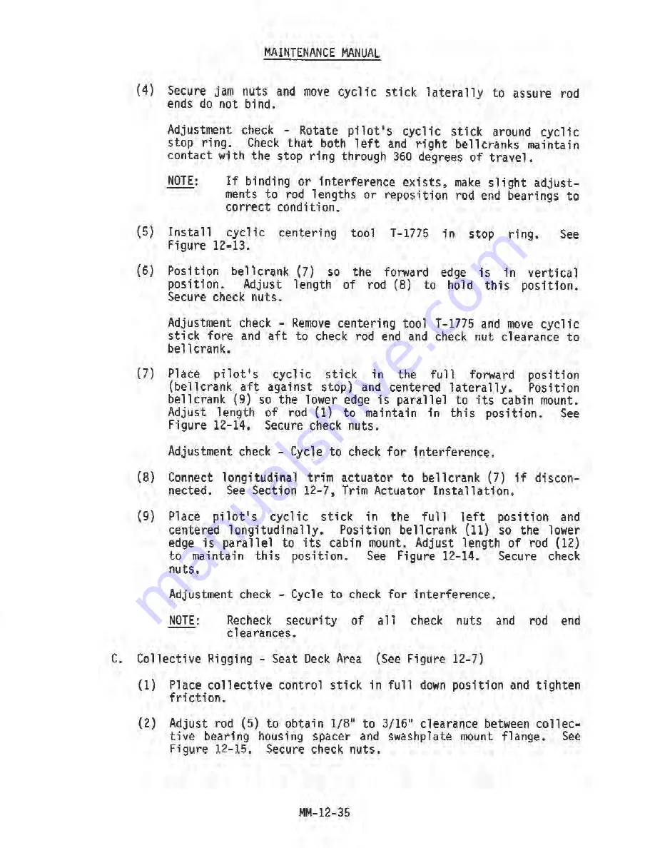 ENSTROM 280F Series Maintenance Manual Download Page 485