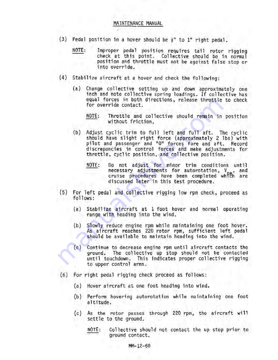 ENSTROM 280F Series Maintenance Manual Download Page 518