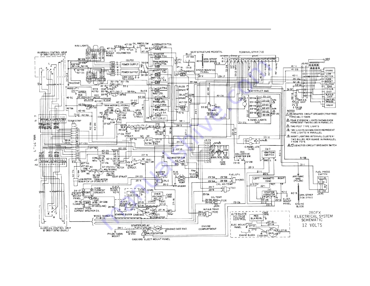 ENSTROM 280F Series Maintenance Manual Download Page 663