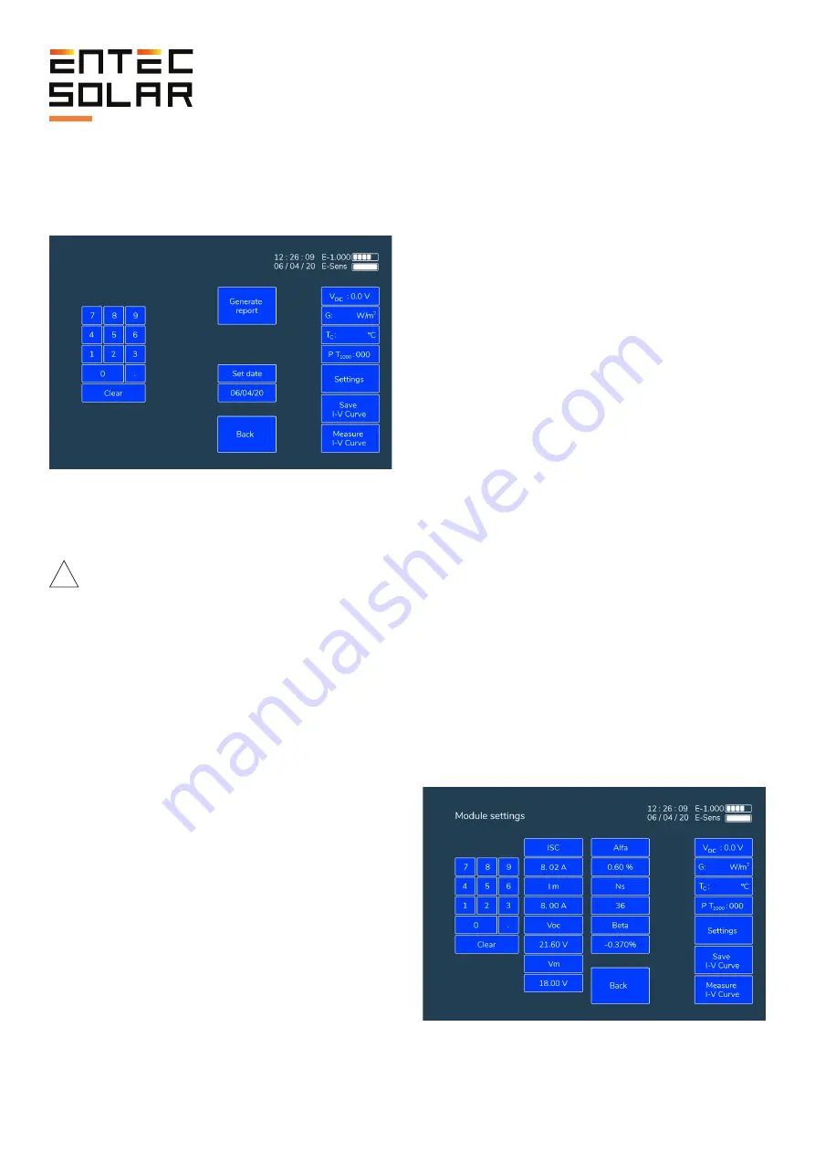 Entec Solar E-1000 User Manual Download Page 33