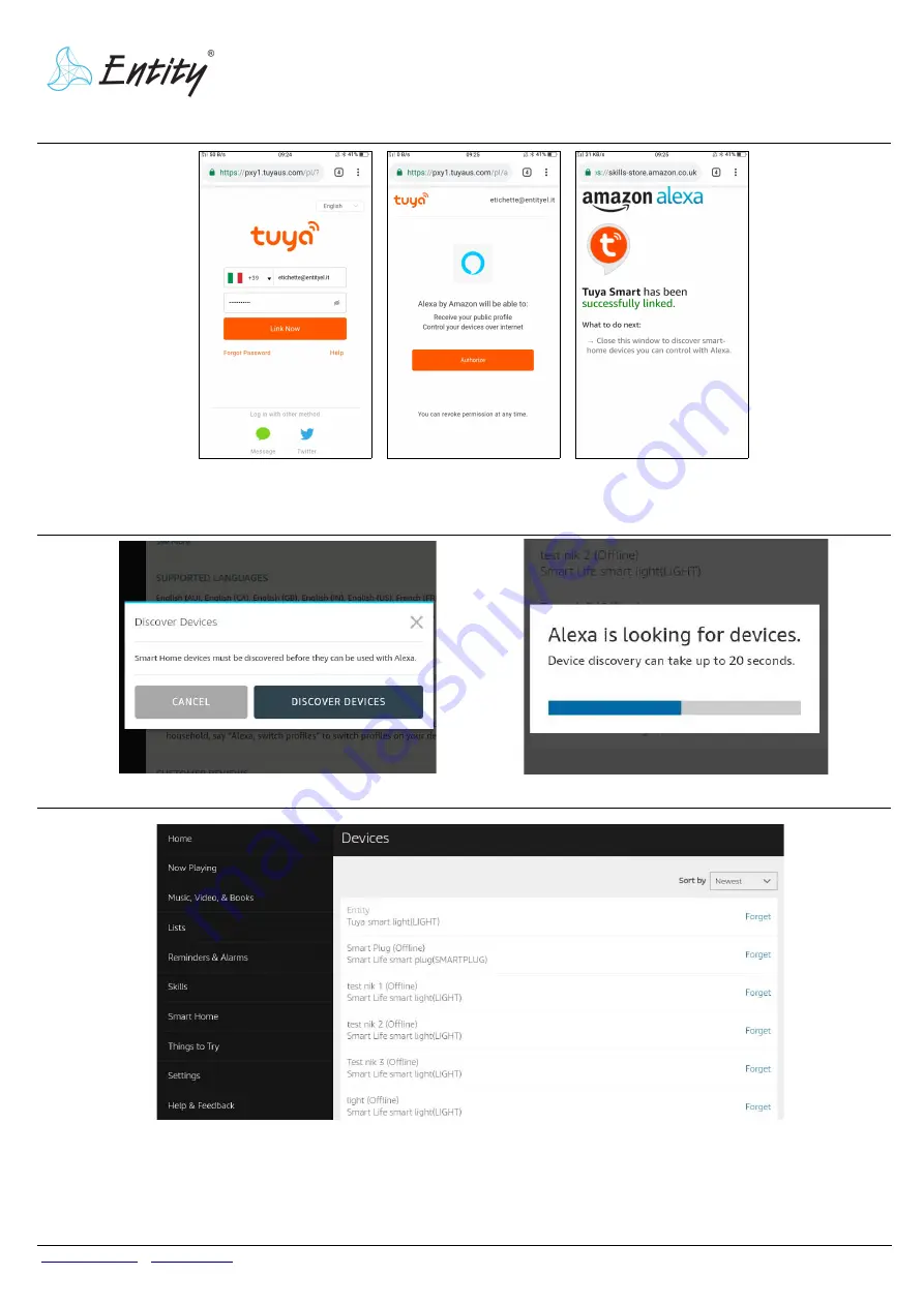 Entity DomoVoice EN1650 User Manual Download Page 12