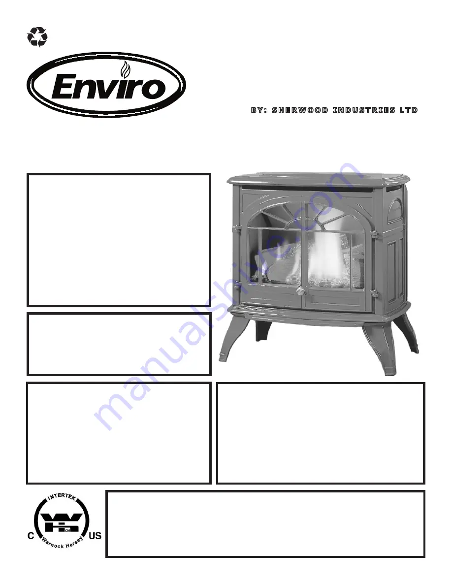 Enviro C-10914 Owner'S Manual Download Page 1