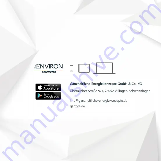 Environ ENVIRONCONNECTEDModule Installation Instructions Manual Download Page 122