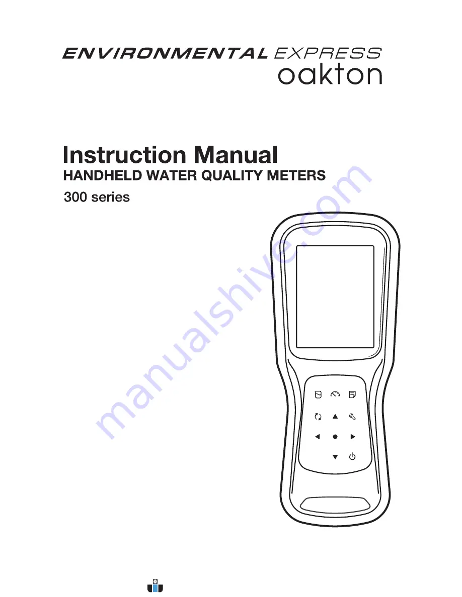 Environmental Express Oakton 300 Series Instruction Manual Download Page 1