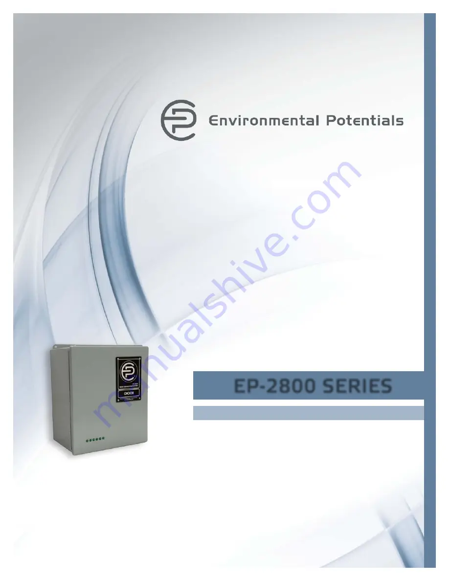 environmental potentials EP-2800 Series Скачать руководство пользователя страница 1