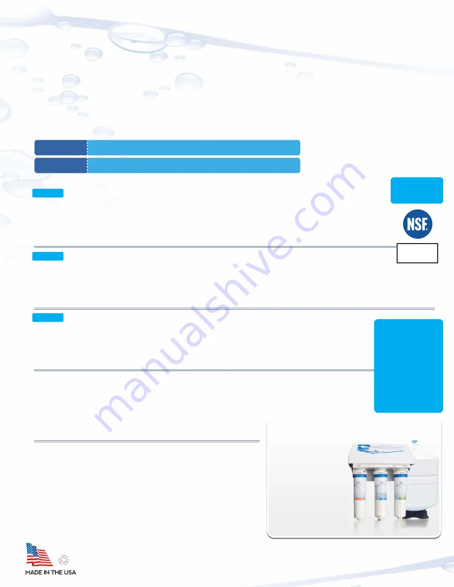 Environmental Water Systems DWS Product And Installation Manual Download Page 3