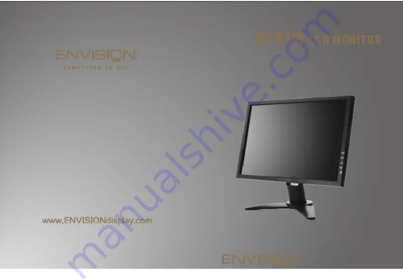 Envision H191W Owner'S Manual Download Page 1