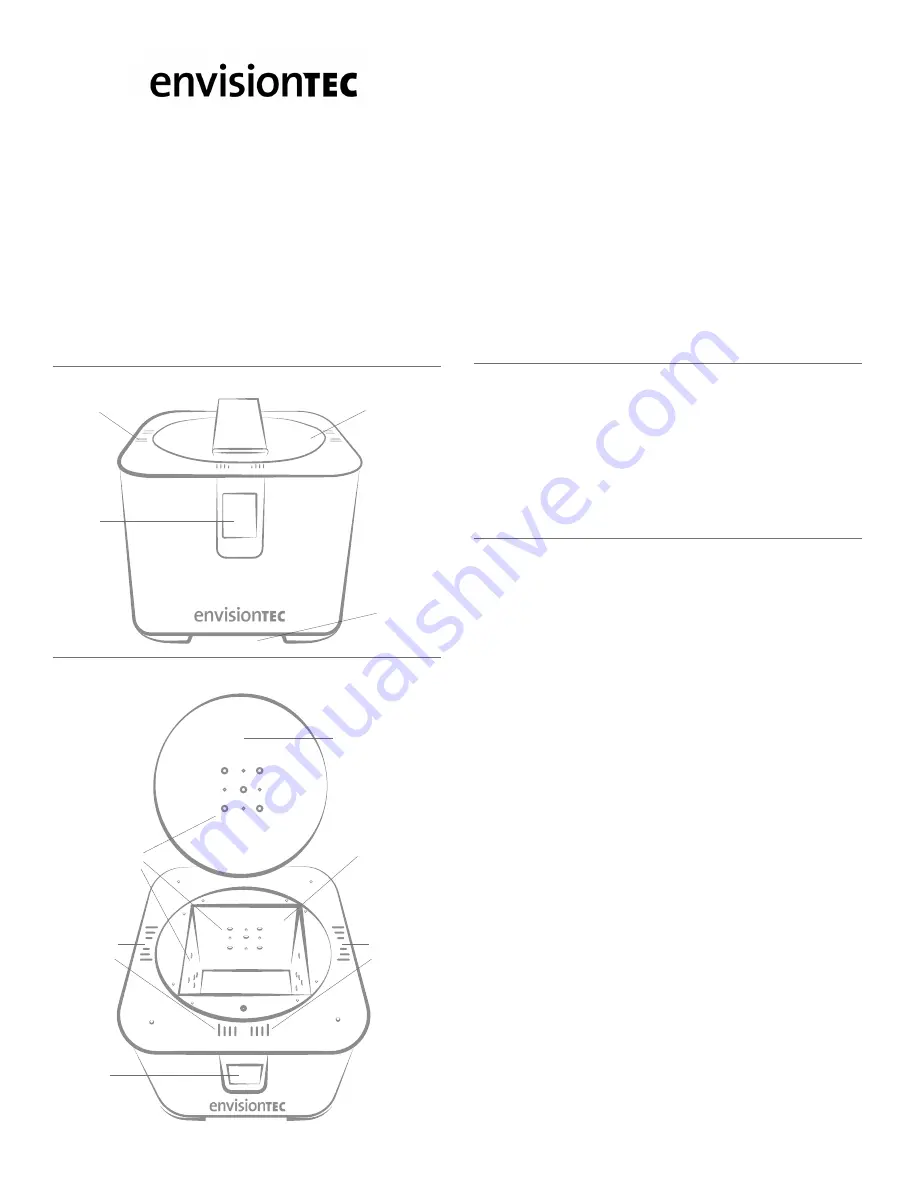 Envisiontec PCA 2000 Technical Manual Download Page 1