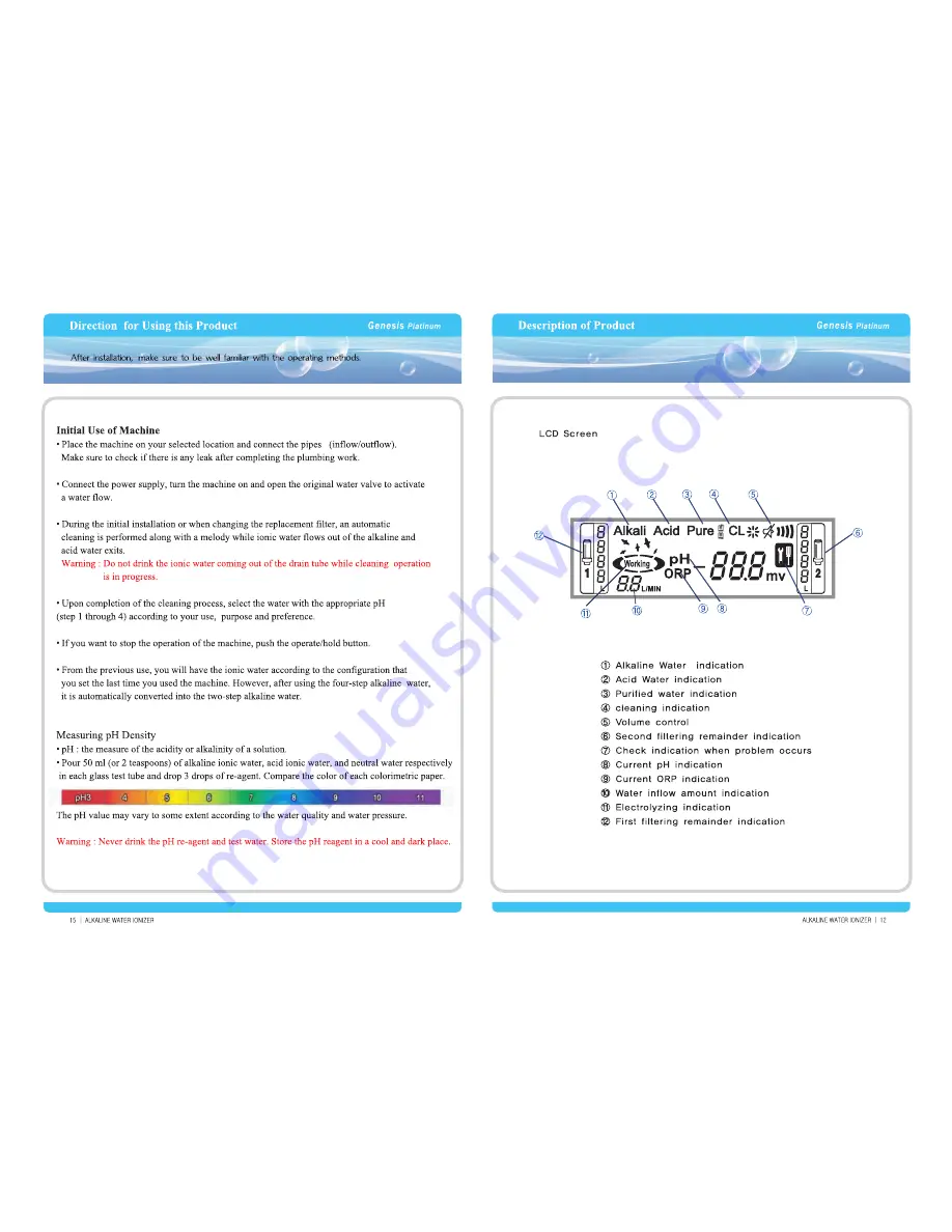 EOS genesis platinum User Manual Download Page 13