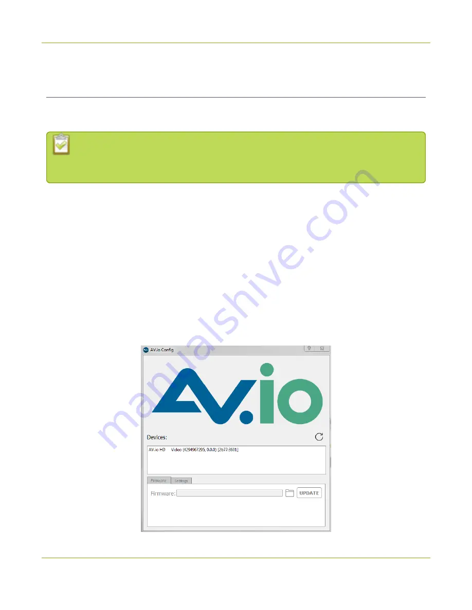 epiphan av.io hd User Manual Download Page 22