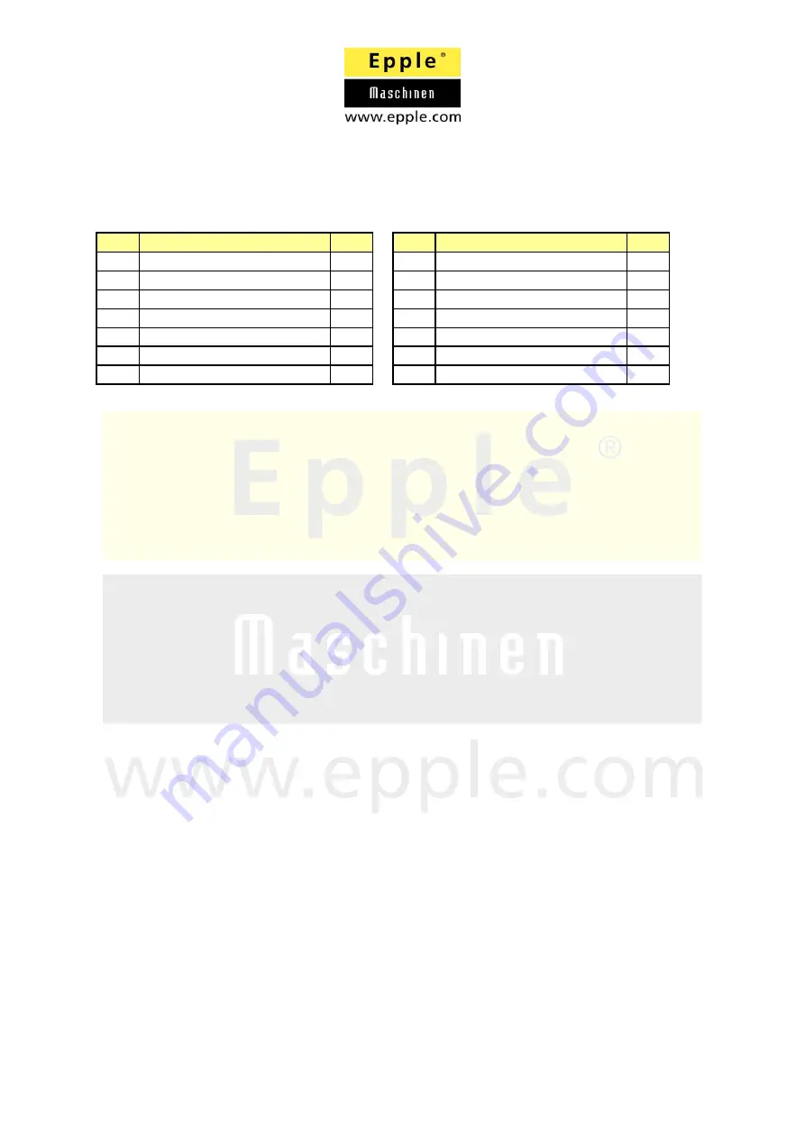 Epple Maschinen SB 55 SV User Manual Download Page 33