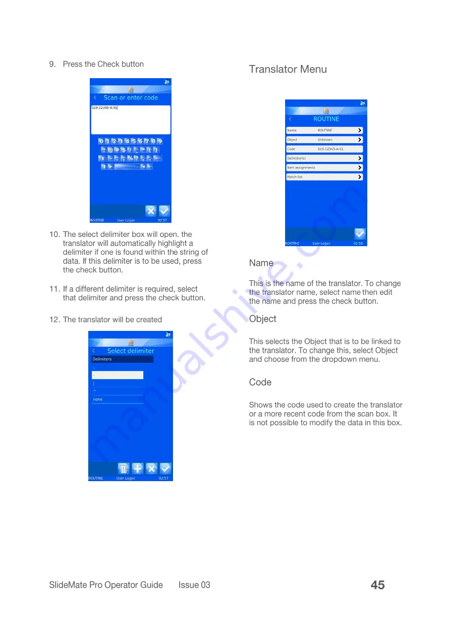 epredia SlideMate Pro Скачать руководство пользователя страница 45