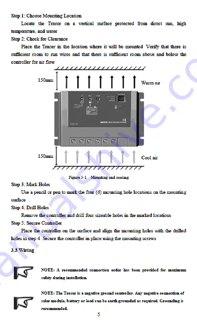 Epsolar Tracer-2210RN Скачать руководство пользователя страница 9