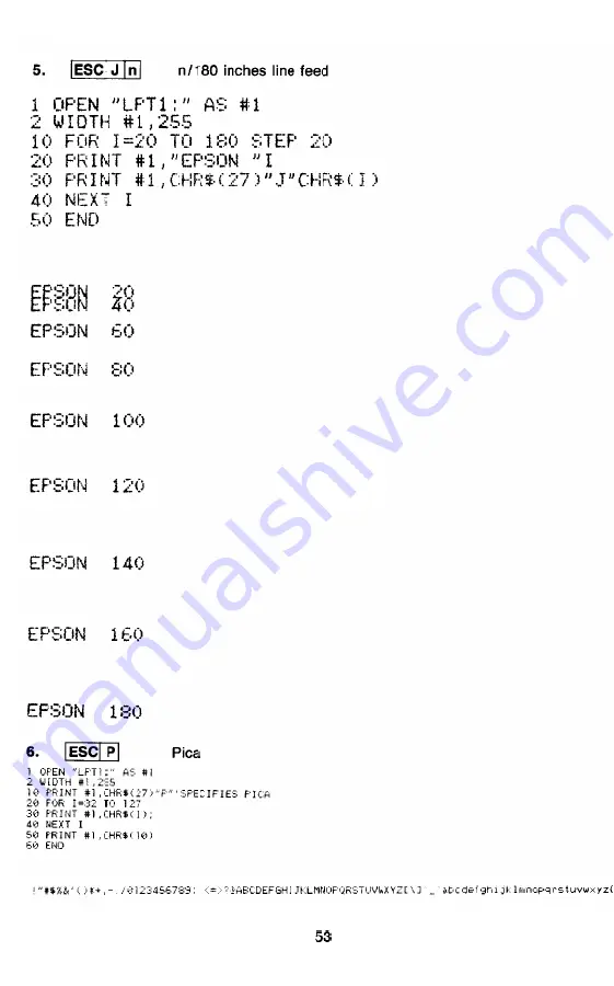 Epson 420i User Manual Download Page 59