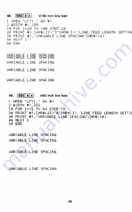 Epson 420i User Manual Download Page 75