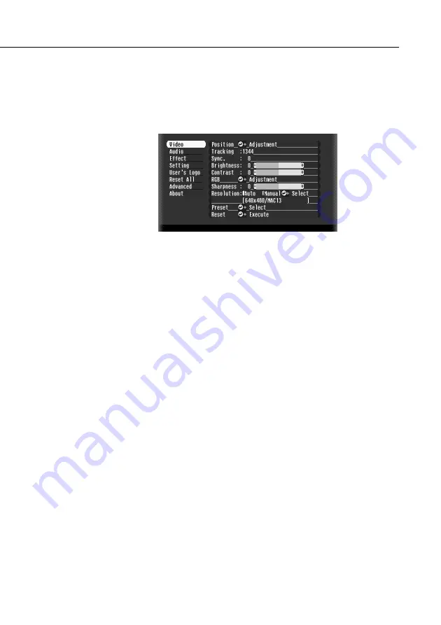 Epson 5510 - EMP 7250 XGA LCD Projector Owner'S Manual Download Page 70