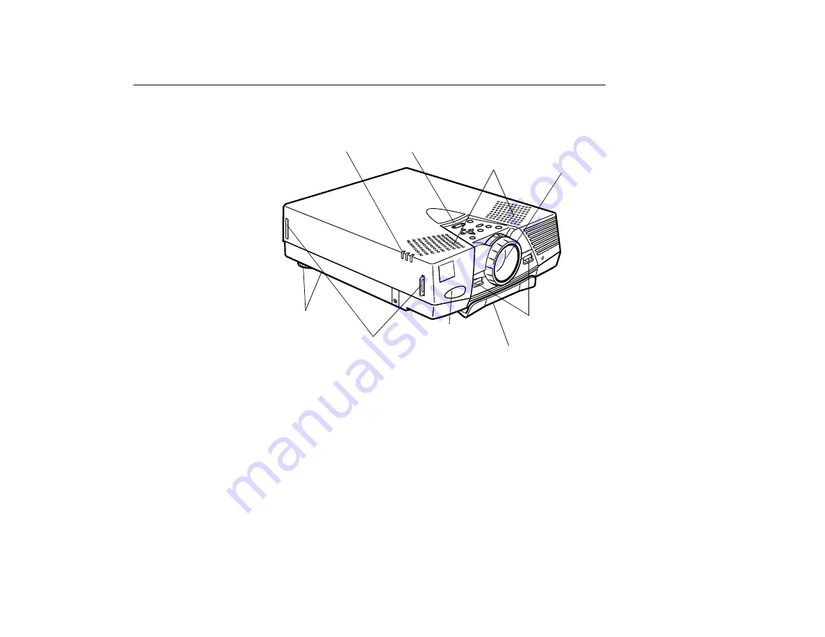 Epson 5550C - PowerLite SVGA LCD Projector User Manual Download Page 61