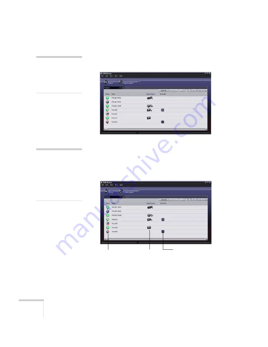 Epson 8300NL - PowerLite XGA LCD Projector User Manual Download Page 80