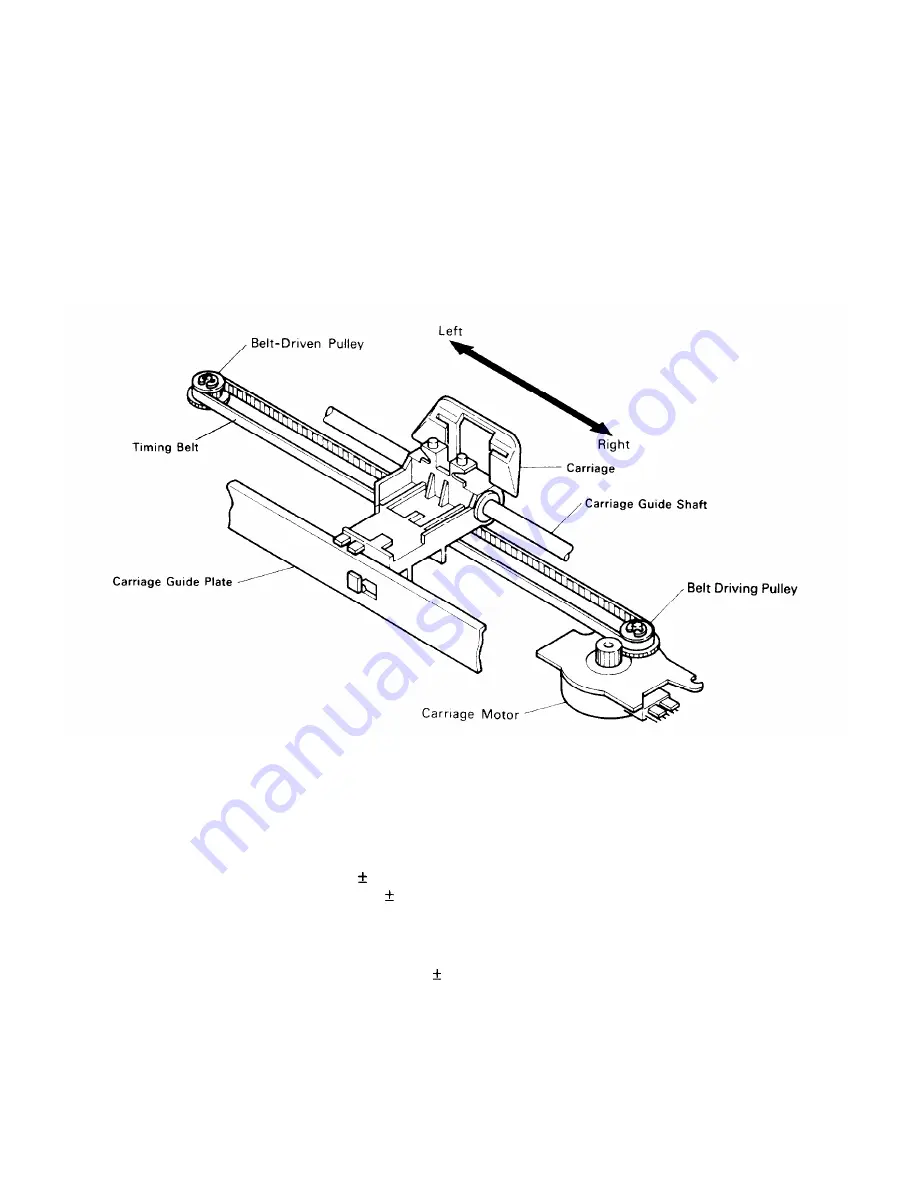 Epson ActionPrinter L-1000 Technical Manual Download Page 68